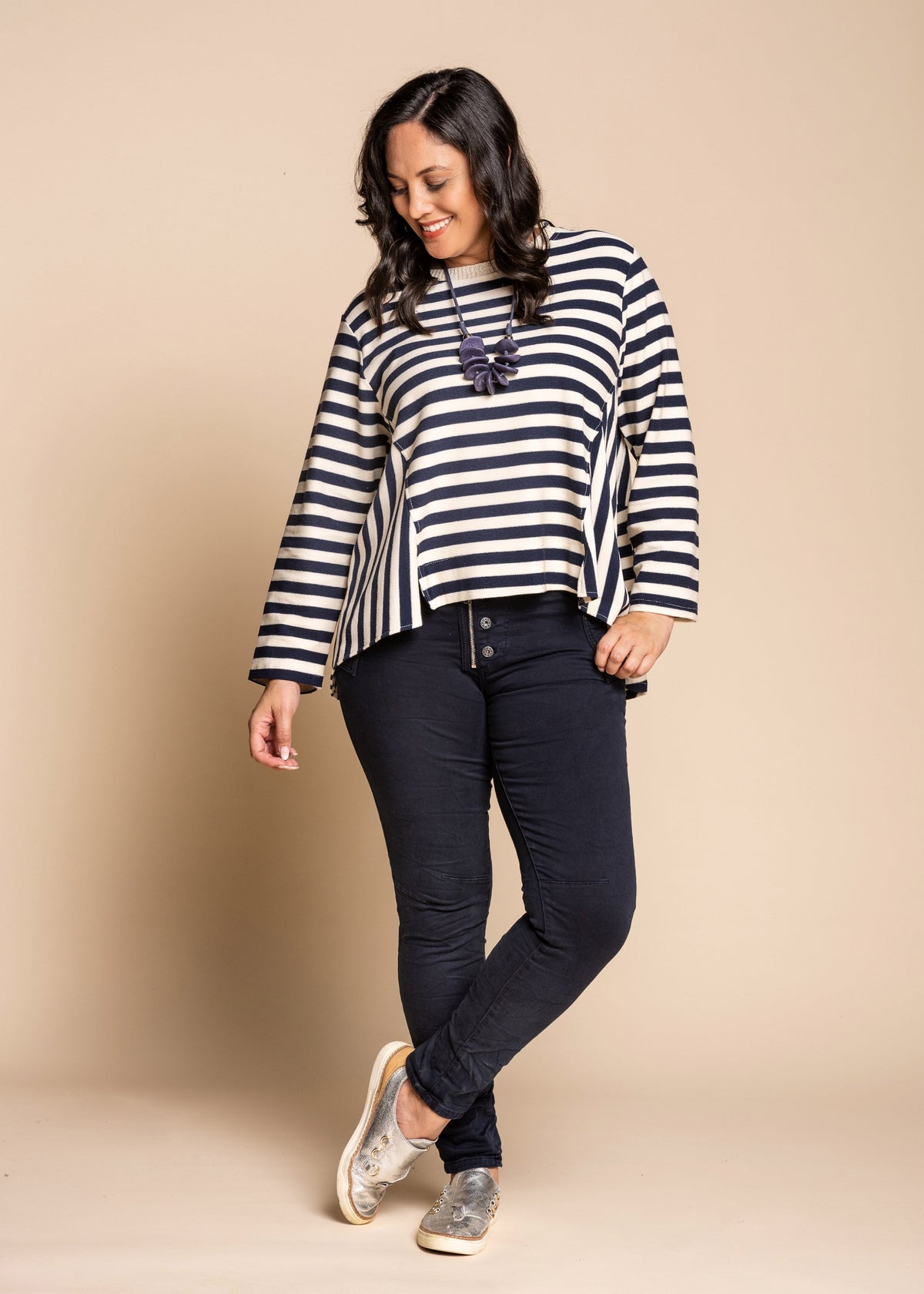 Nessie Pants in Navy