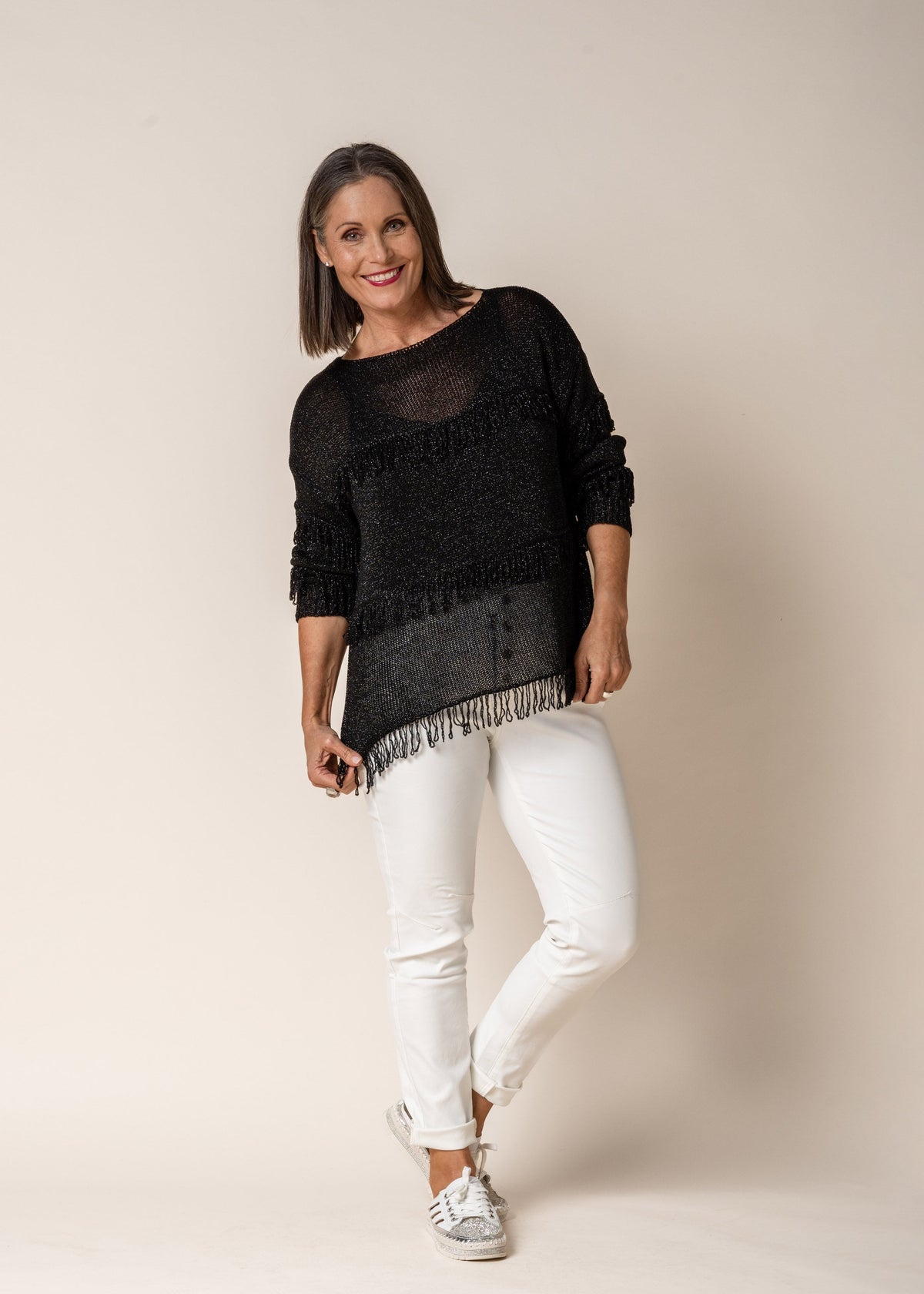 Aliza Top in Onyx