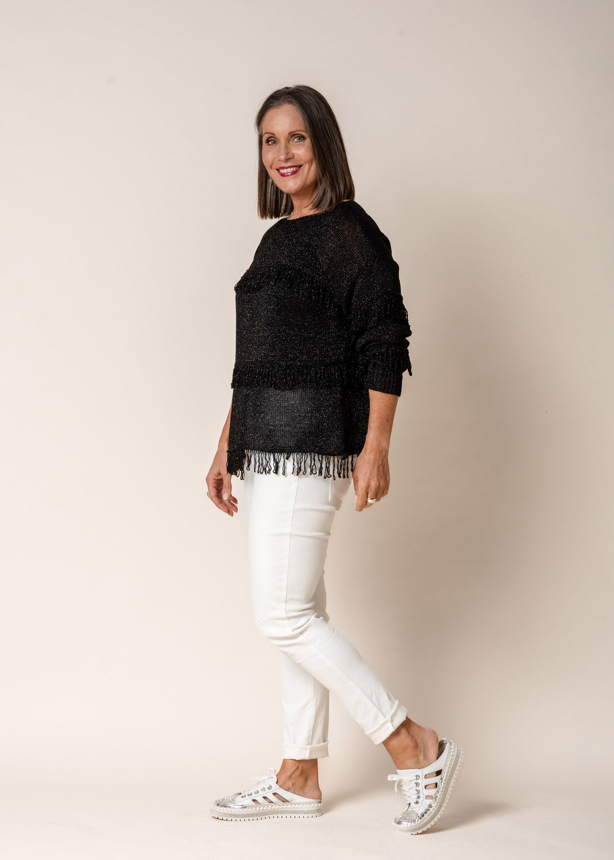 Aliza Top in Onyx