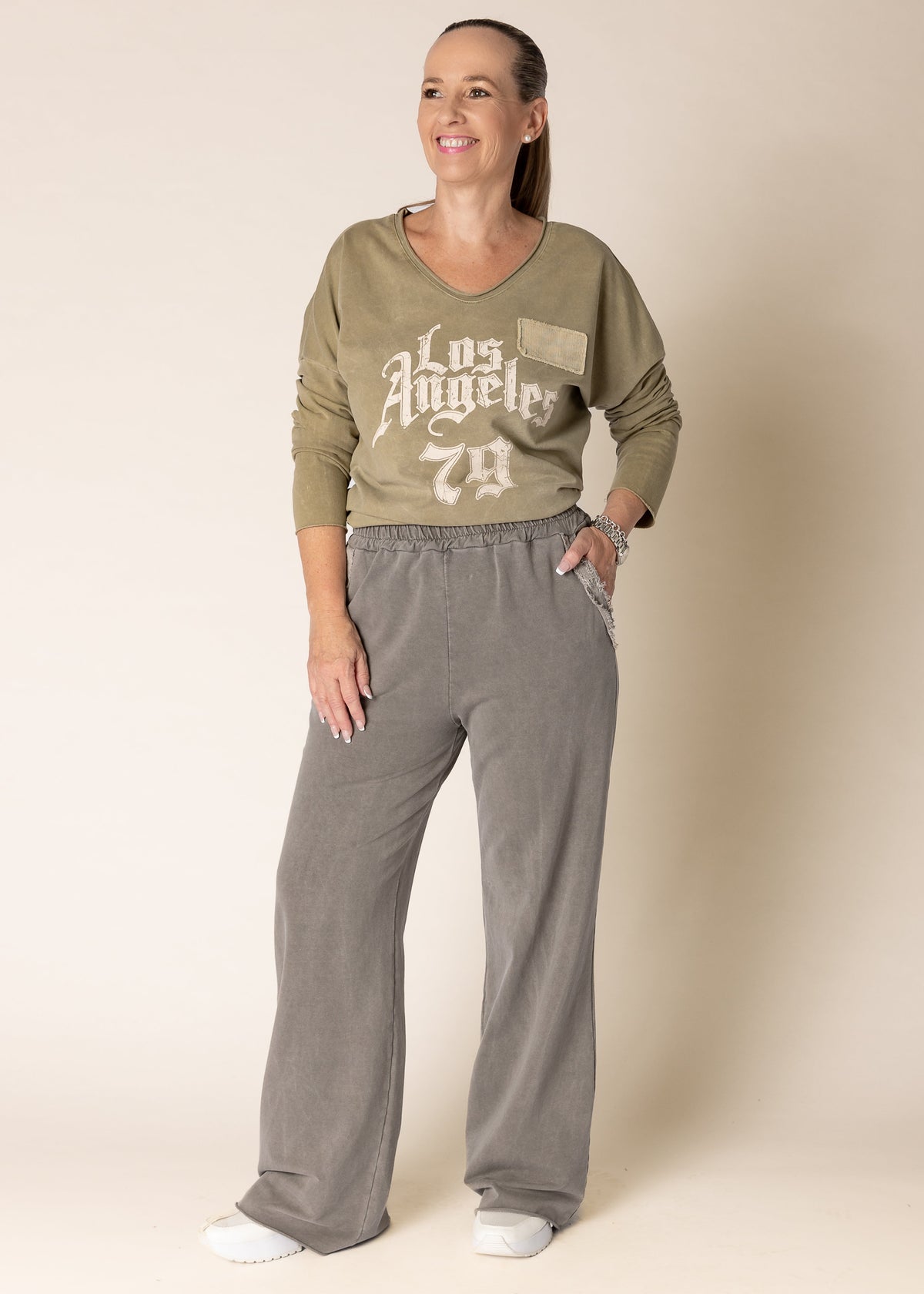 Phebe Pants in Mocha