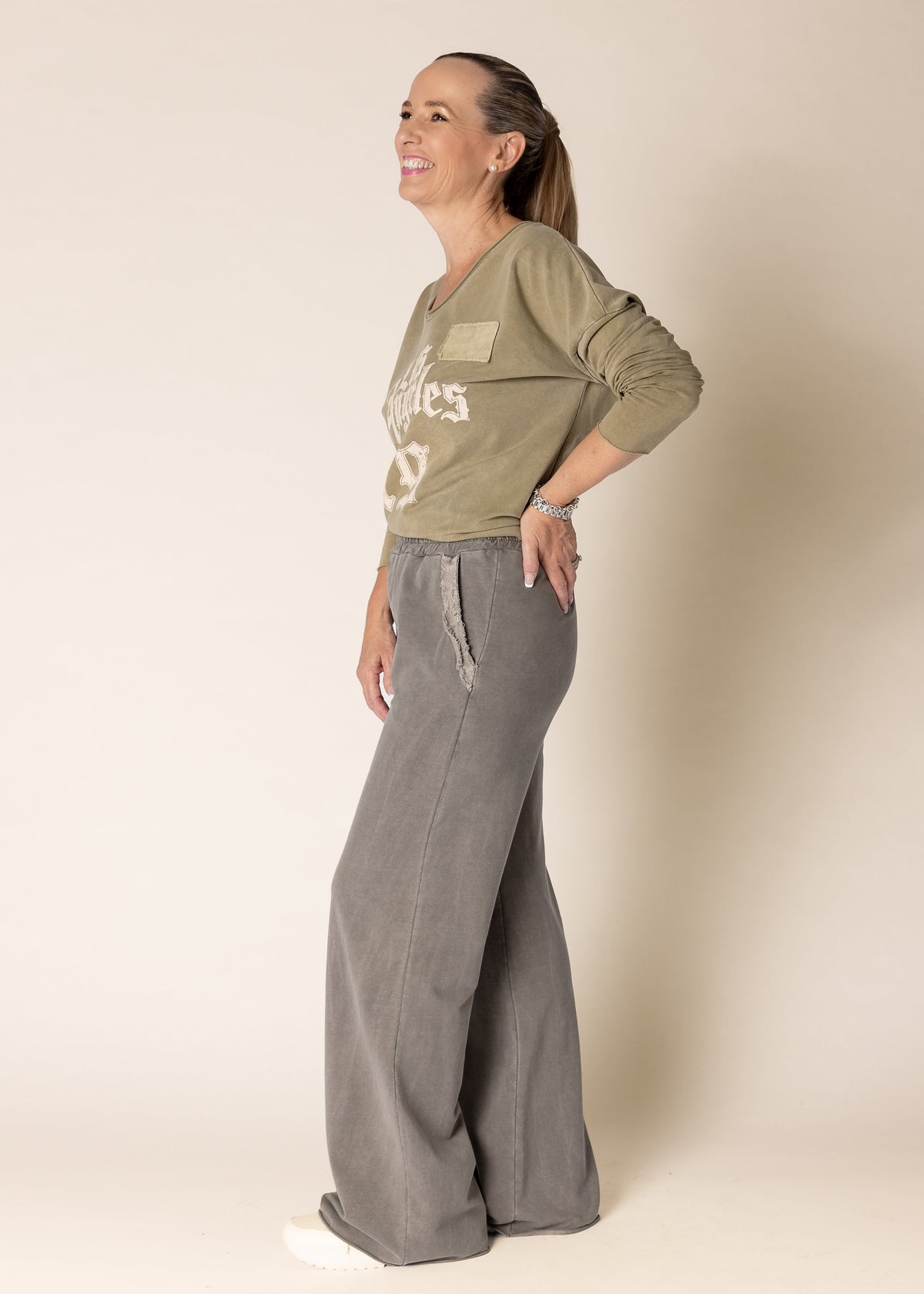 Phebe Pants in Mocha