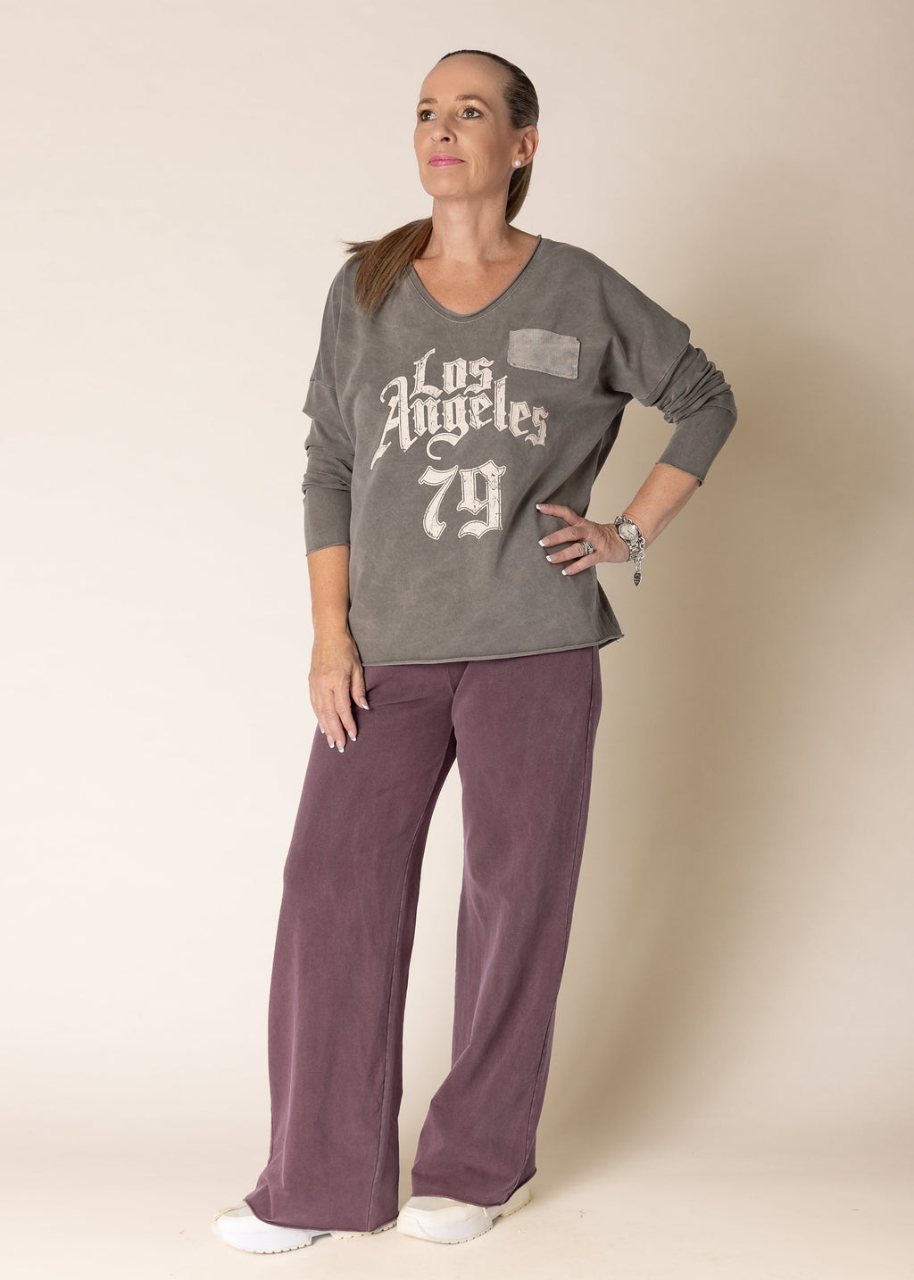 Lilia Top in Mocha