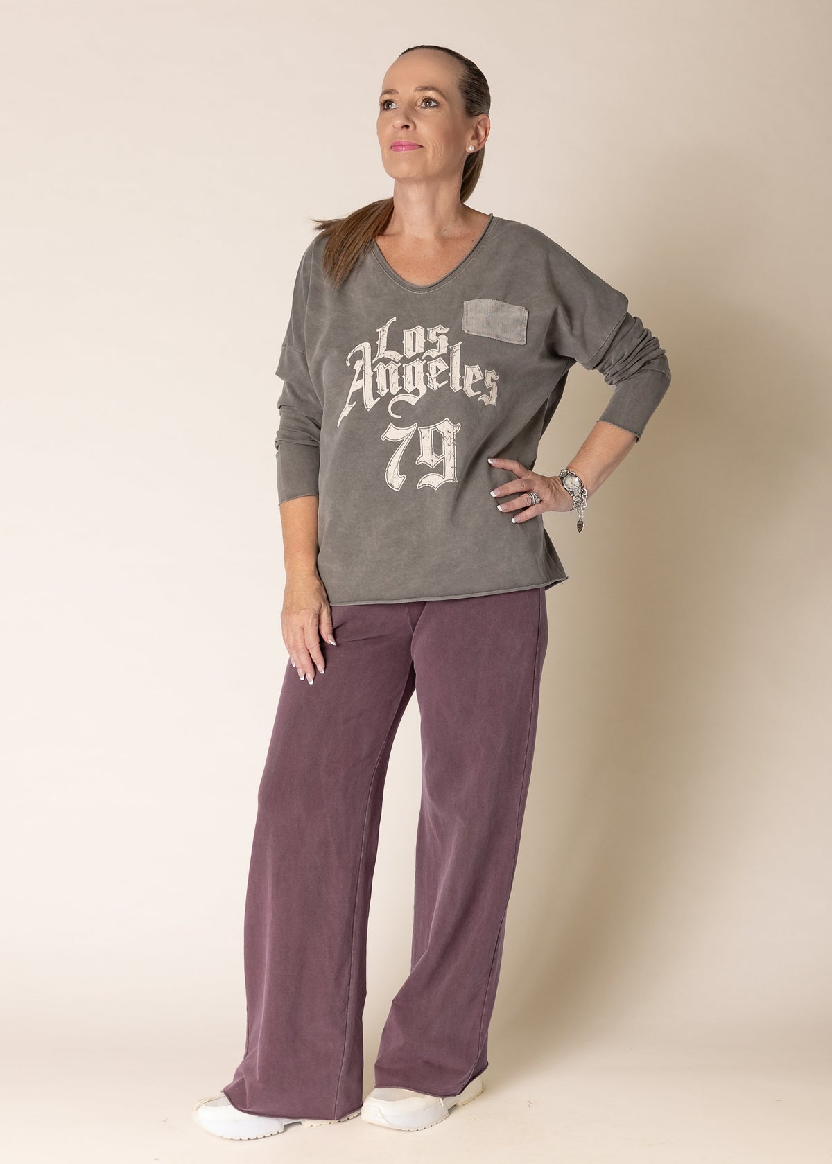 Lilia Top in Mocha