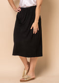 Briar Half Slip in Onyx