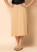 Briar Half Slip in Latte