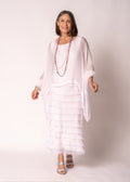 Netty Silk Dress in Modena Pink
