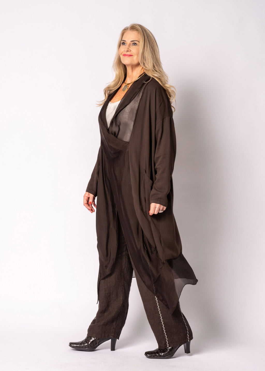Miraline Top in Chocolate Truffle