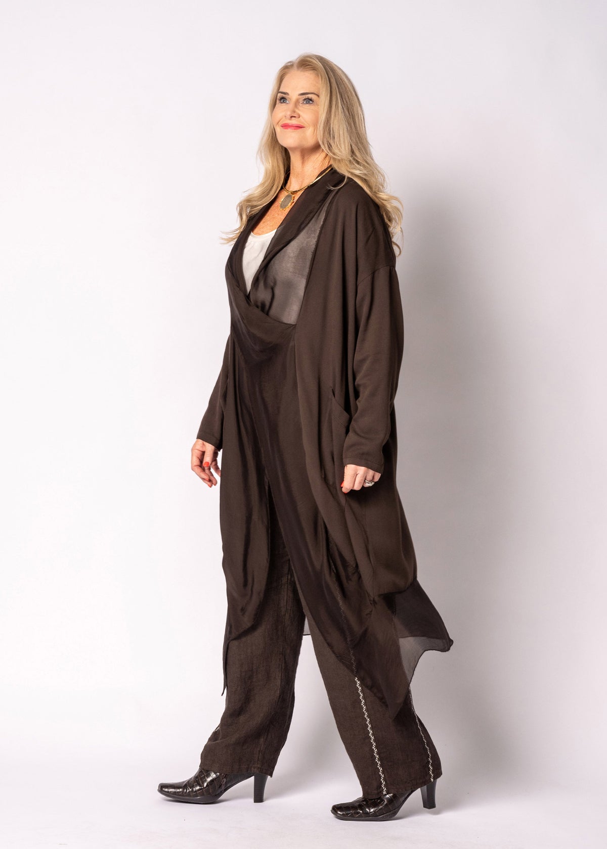 Miraline Top in Chocolate Truffle