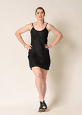 Aurelia Cotton Slip in Onyx