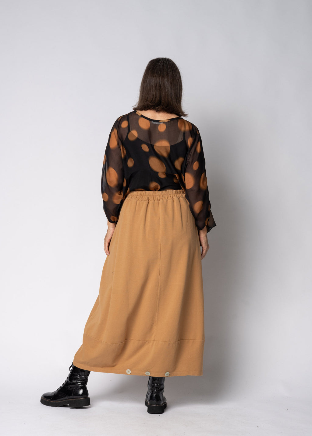 Isolde Skirt in Sahara Sand