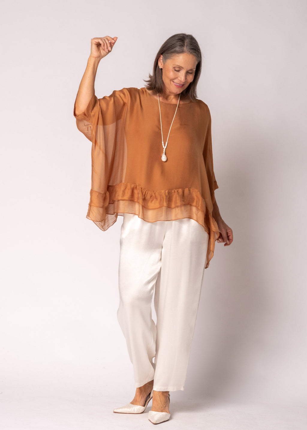 Caselle Pants in Latte