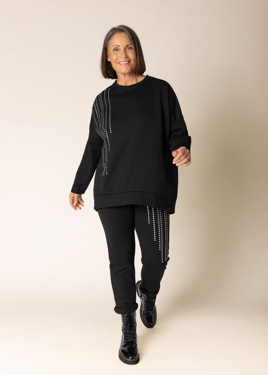 Scarletta Cotton Top in Onyx