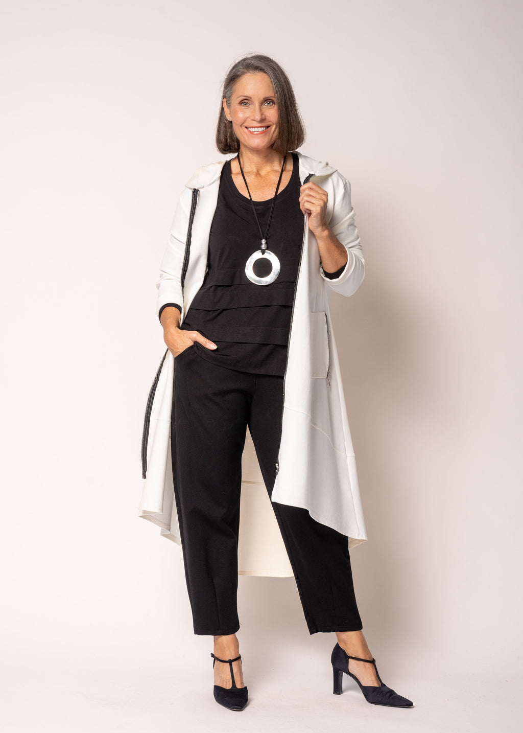 Florali Pants in Onyx
