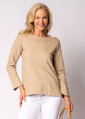 Renelle Top in Latte