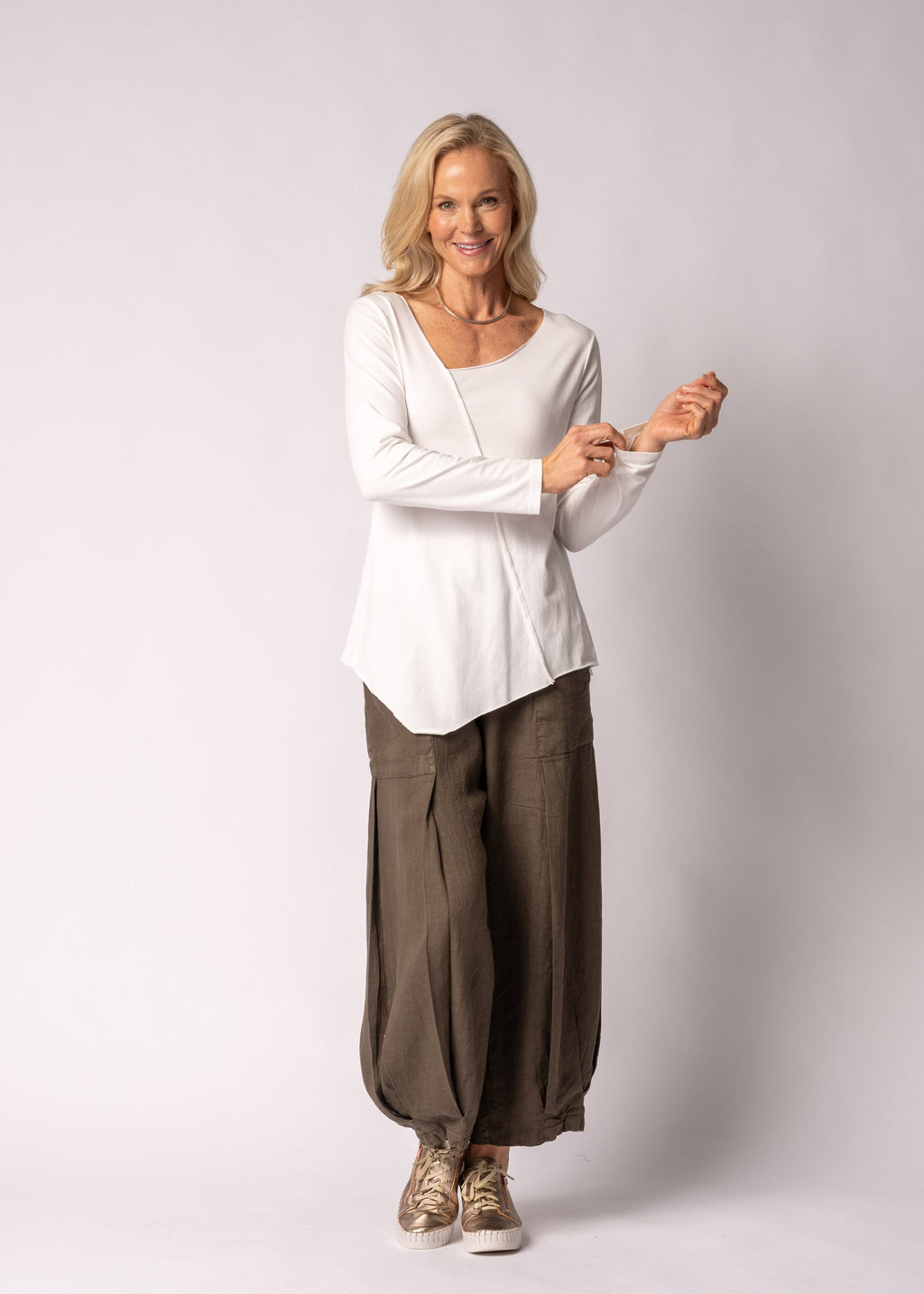 Mielle Top in Cream