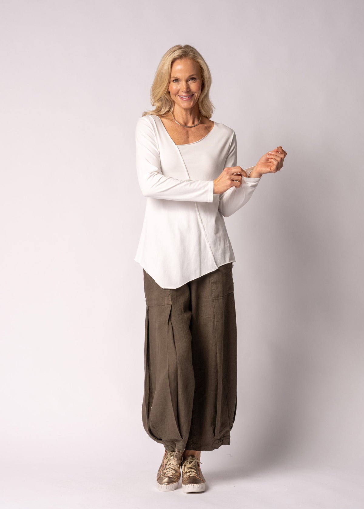 Mielle Top in Cream