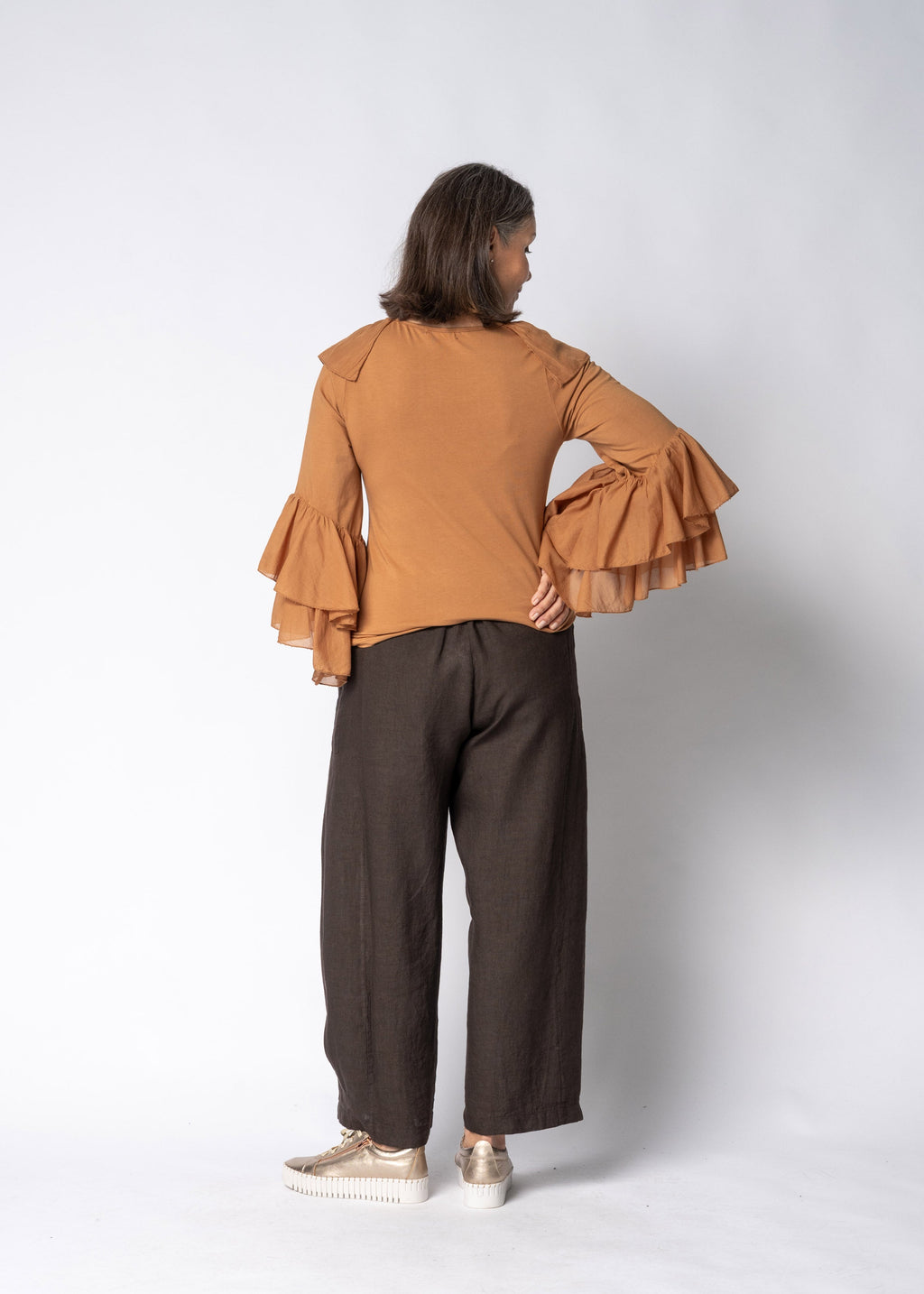 Fiorella Top in Sahara Sand