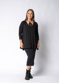 Emerie Dress  in Onyx