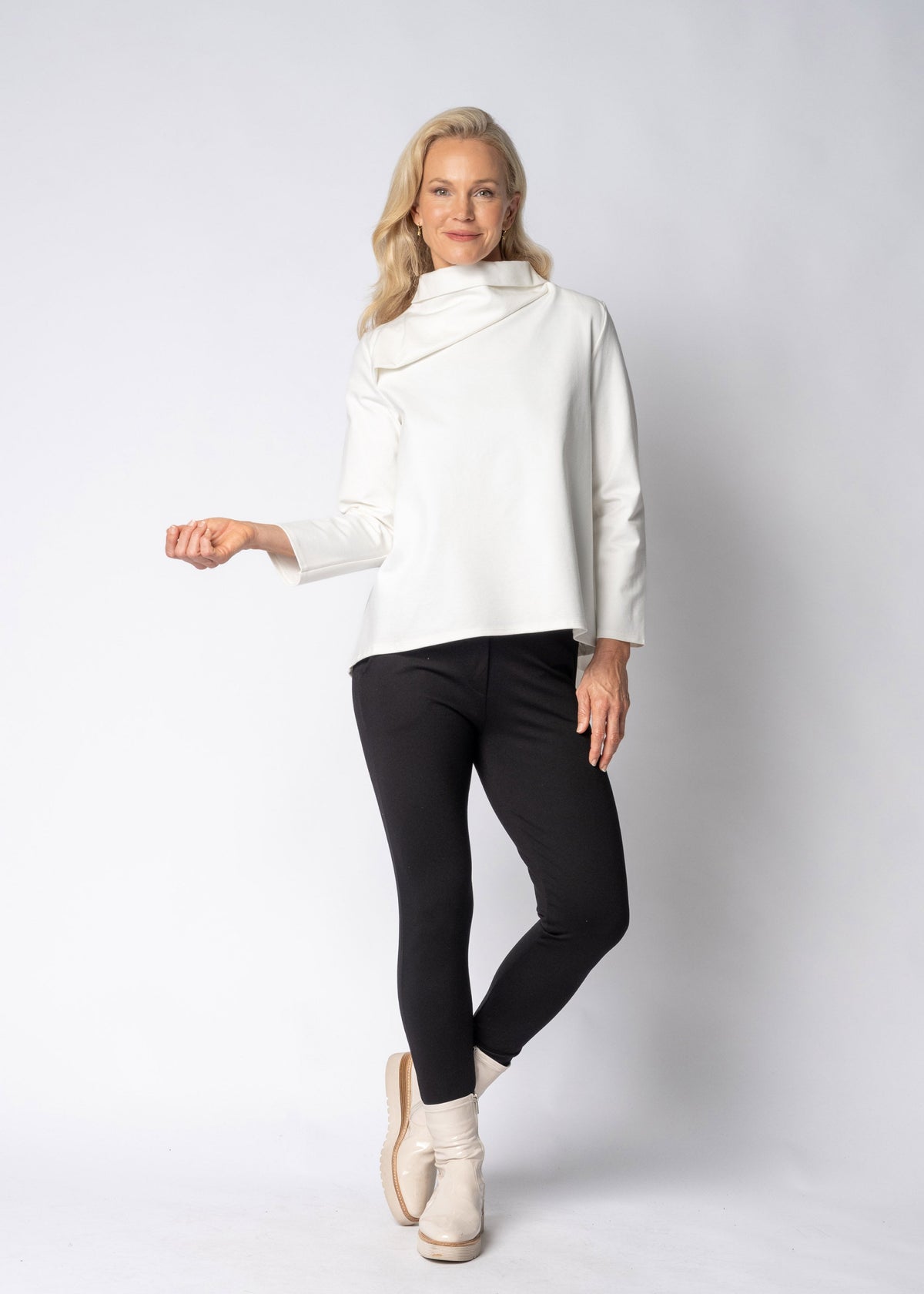 Arlina Top in Cream