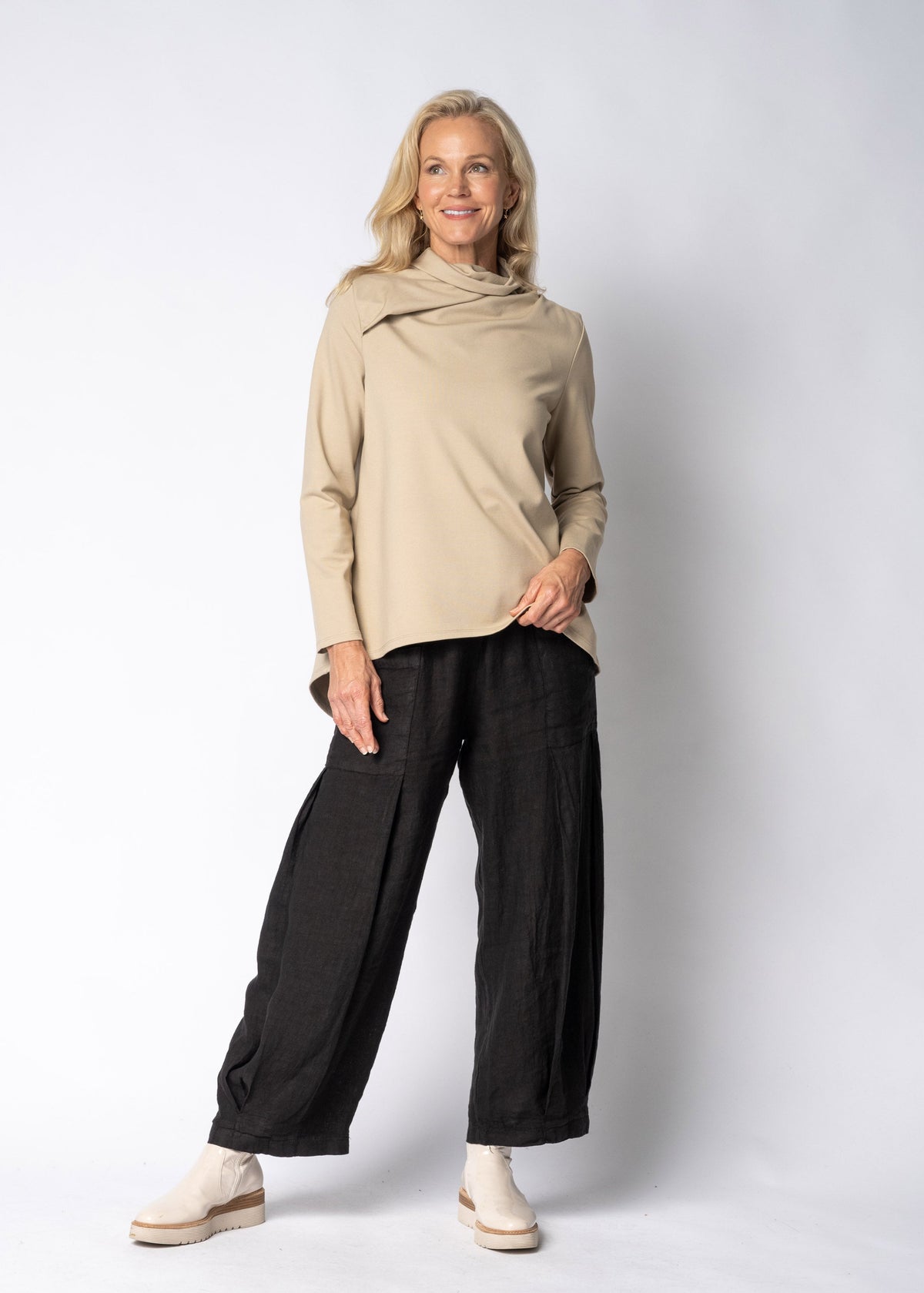 Arlina Top in Latte