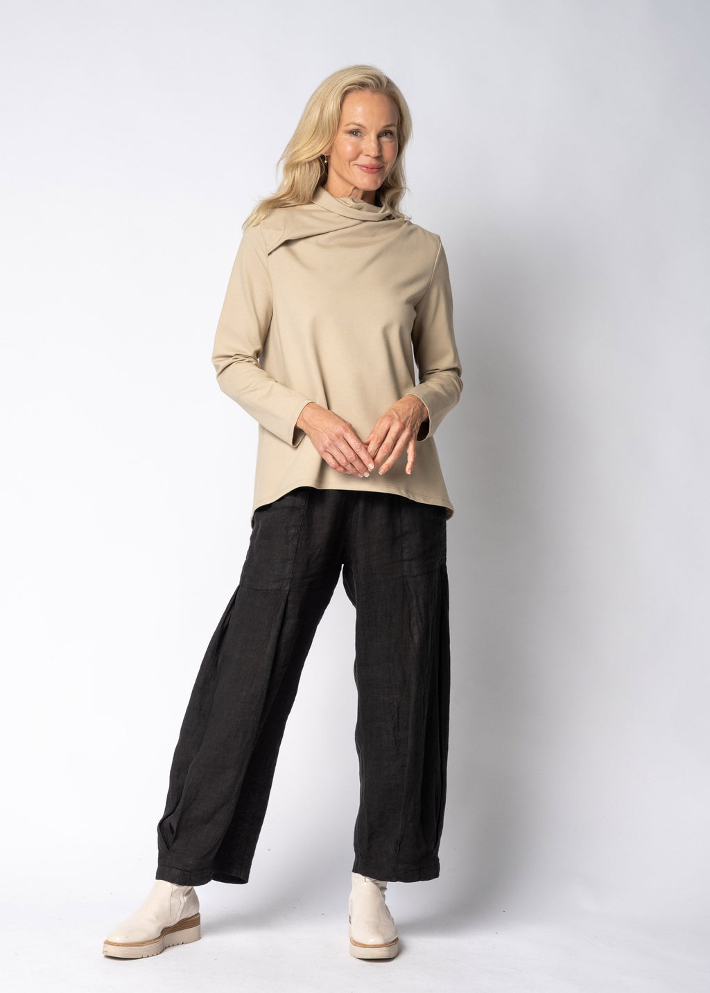 Arlina Top in Latte