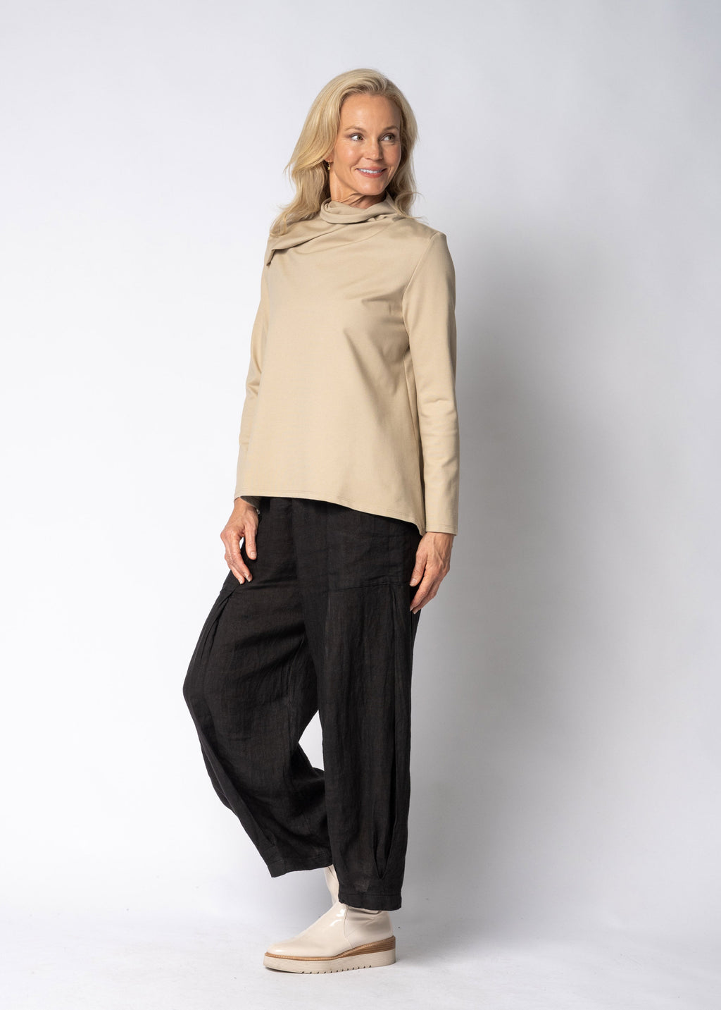 Arlina Top in Latte