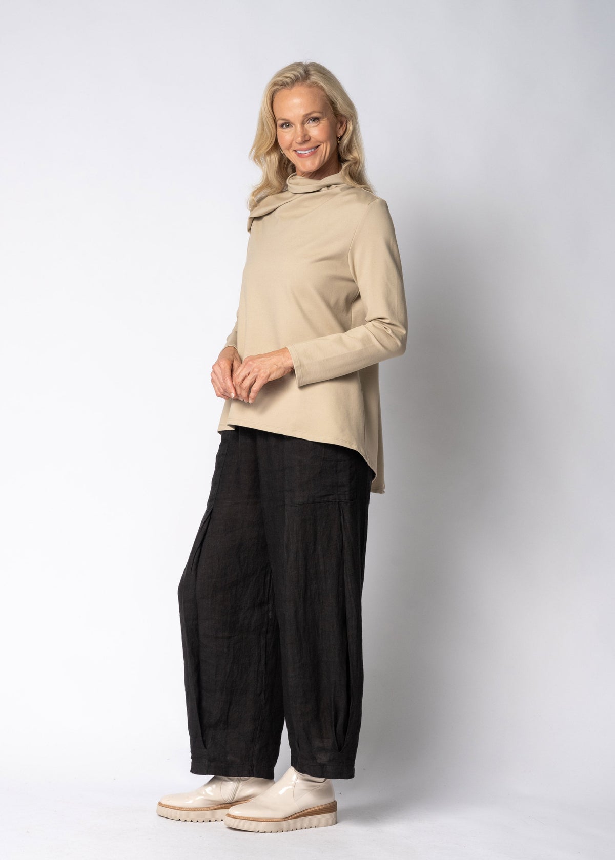Arlina Top in Latte