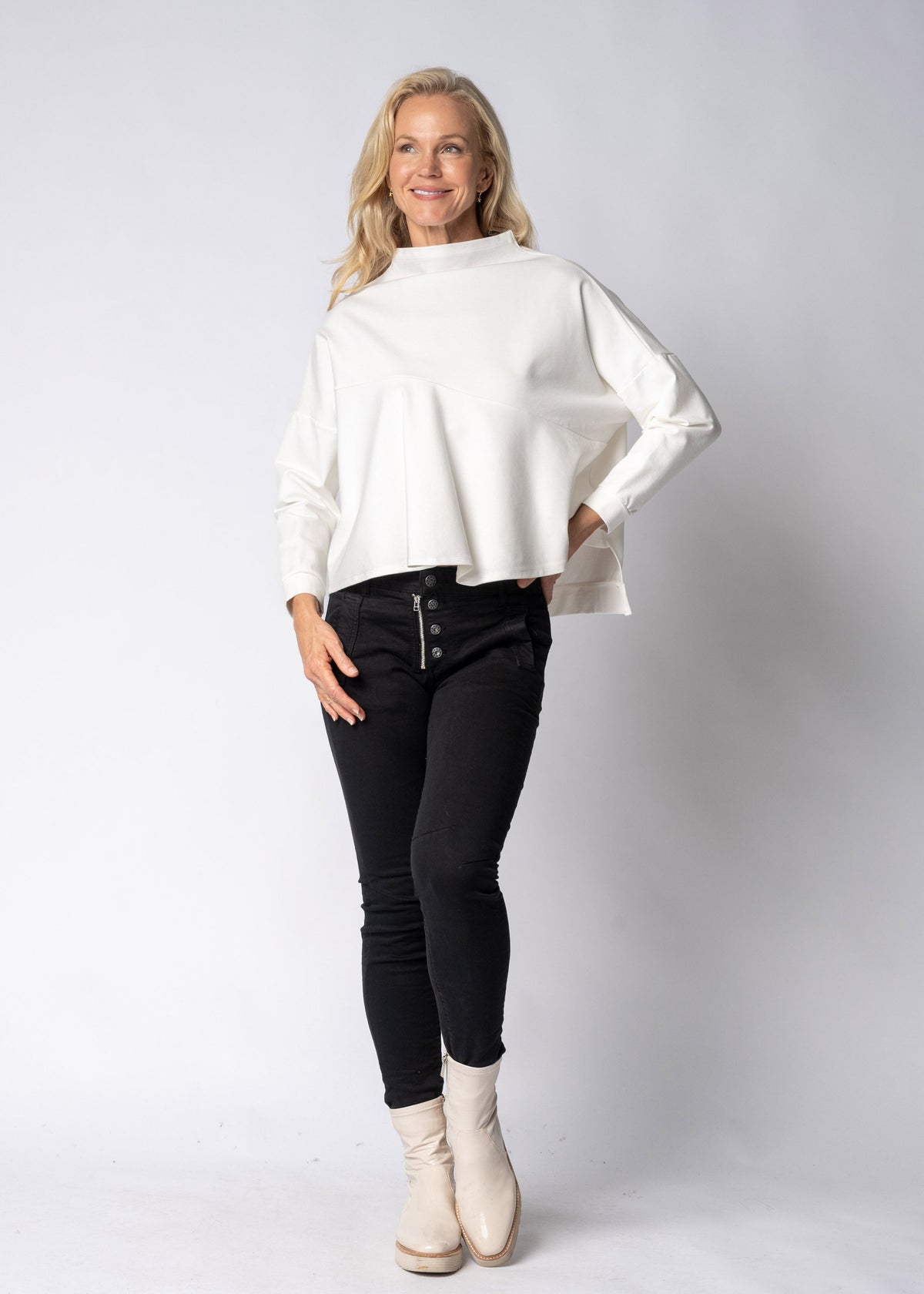 Amadia Top in Cream