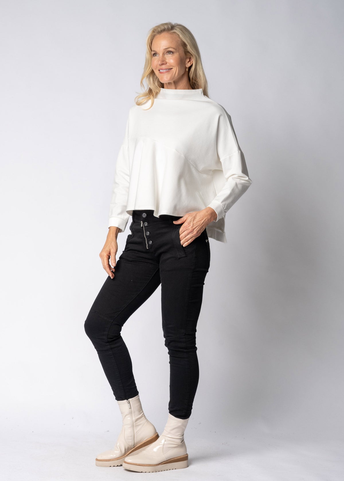 Amadia Top in Cream