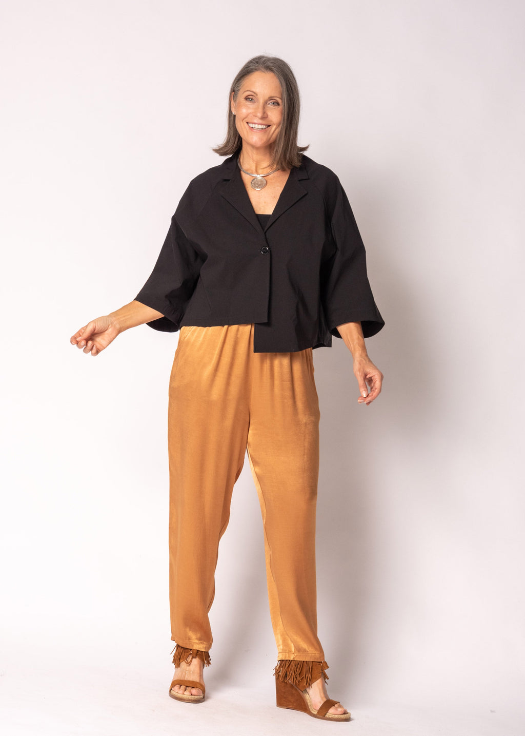 Valleria Top in Onyx
