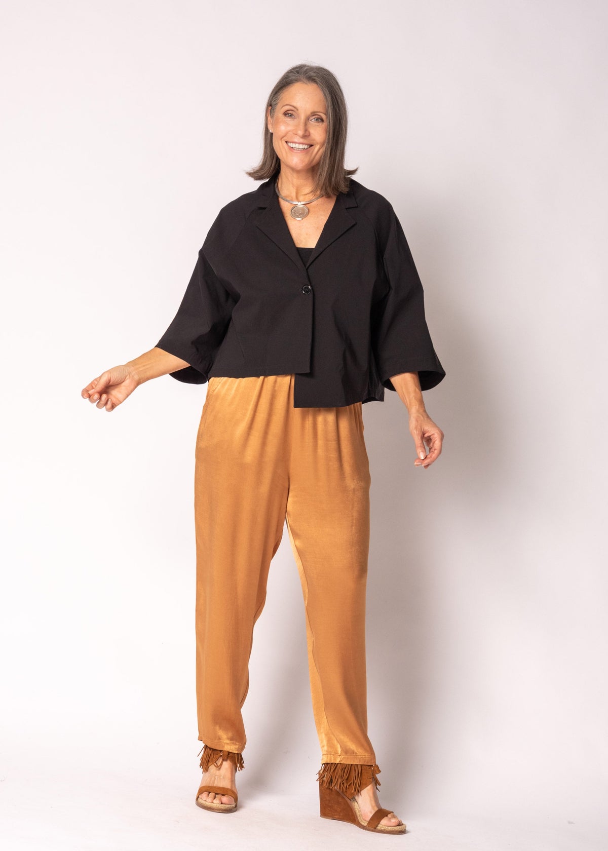Valleria Top in Onyx