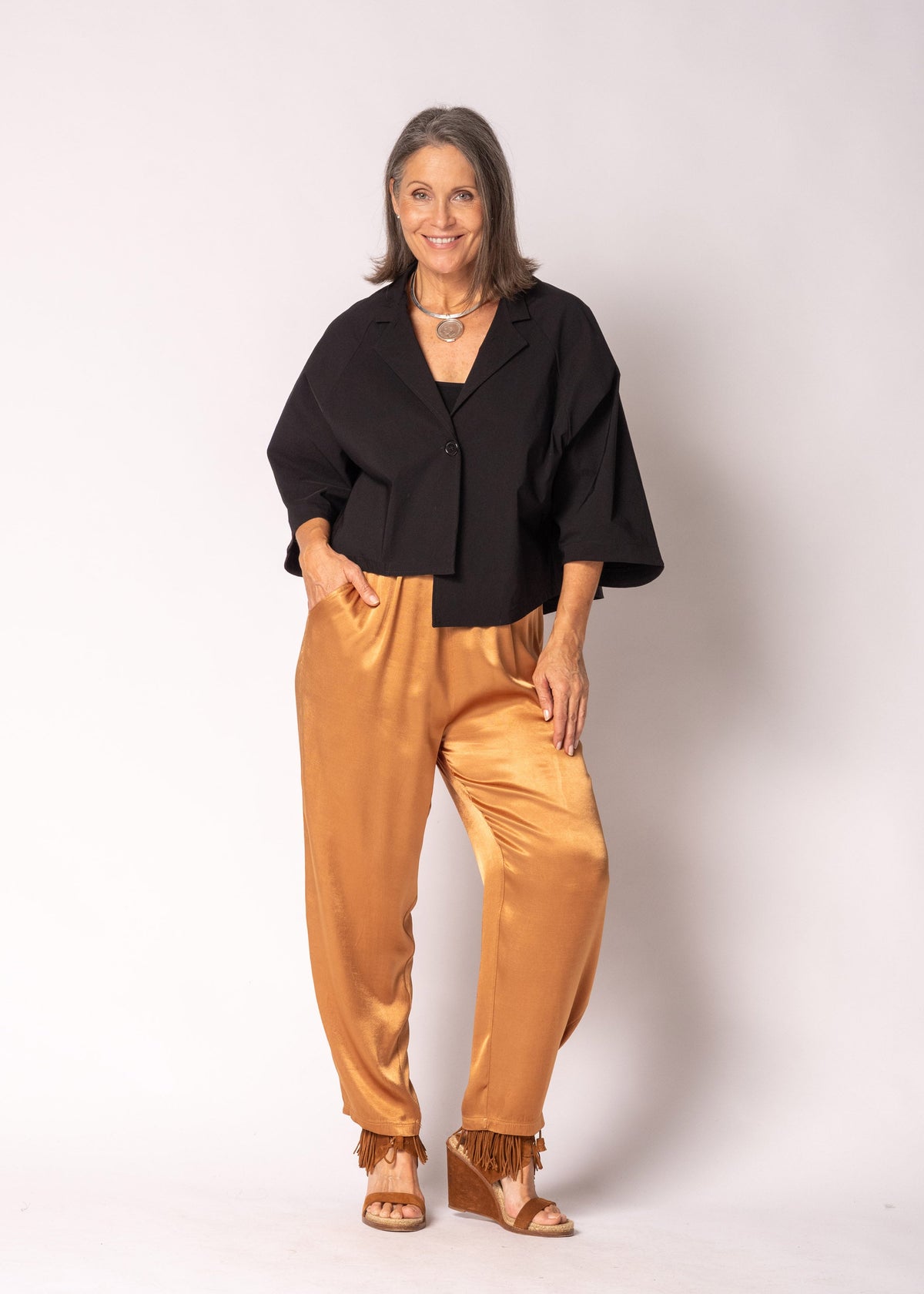 Valleria Top in Onyx