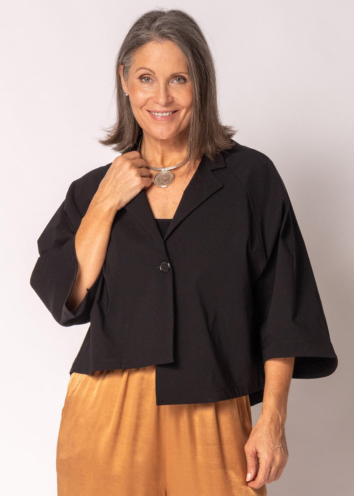 Valleria Top in Onyx