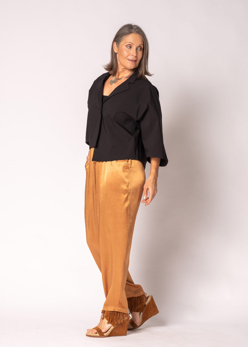 Valleria Top in Onyx