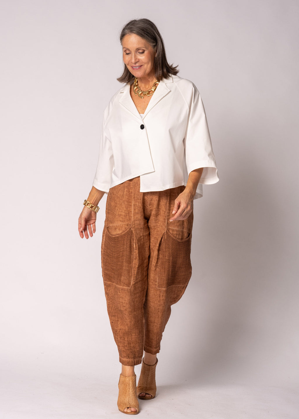 Valleria Top in White