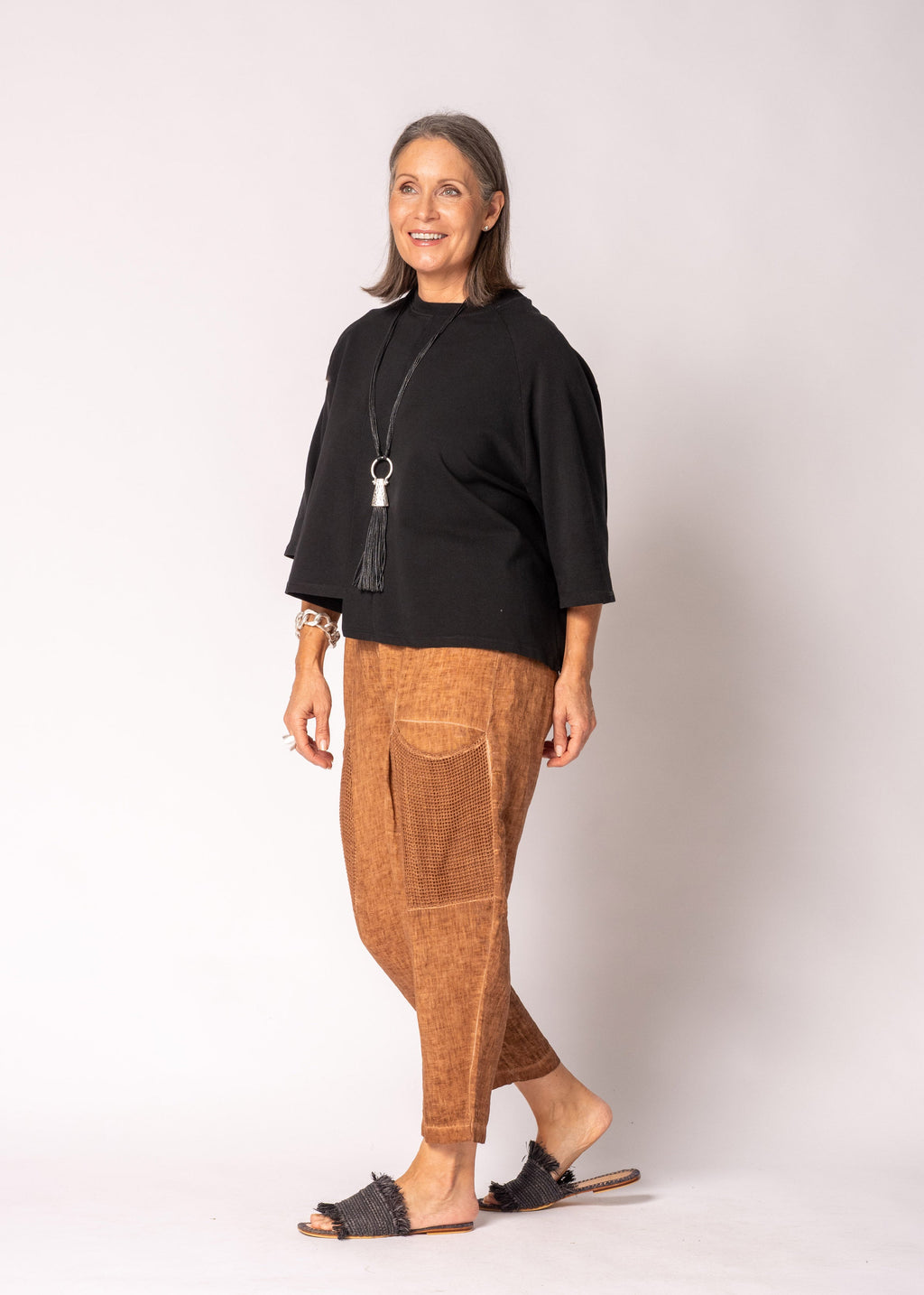 Lunaria Pants in Burnt Toffee