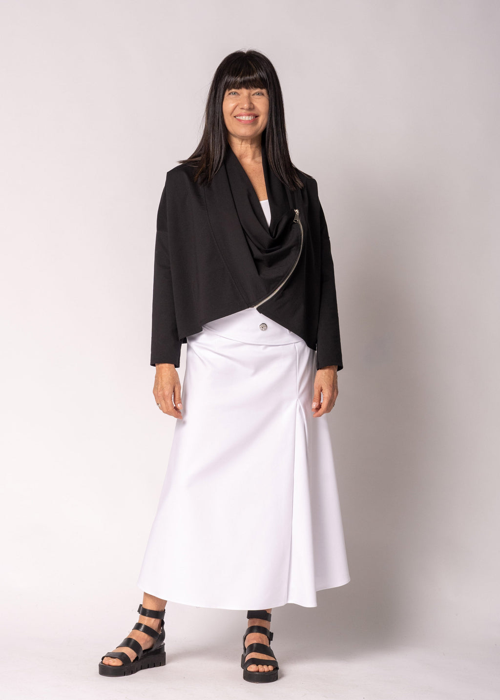 Geneva Skirt in White