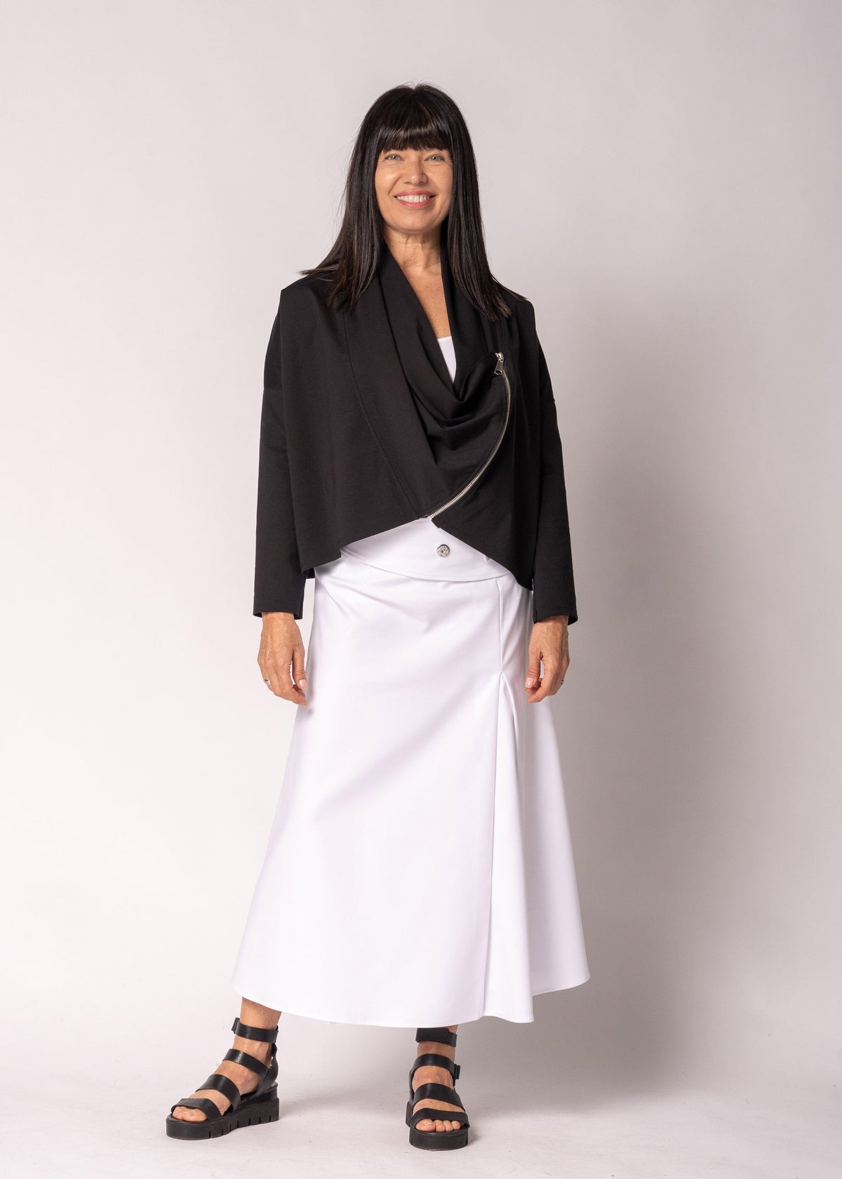 Geneva Skirt in White