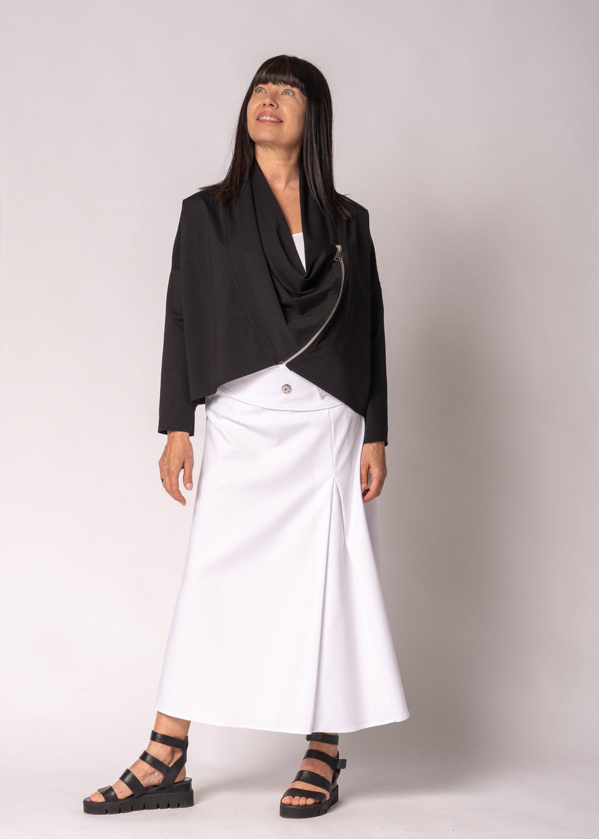 Geneva Skirt in White