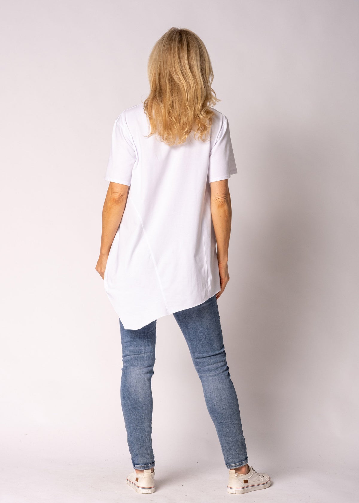 Alodia Cotton Top in White
