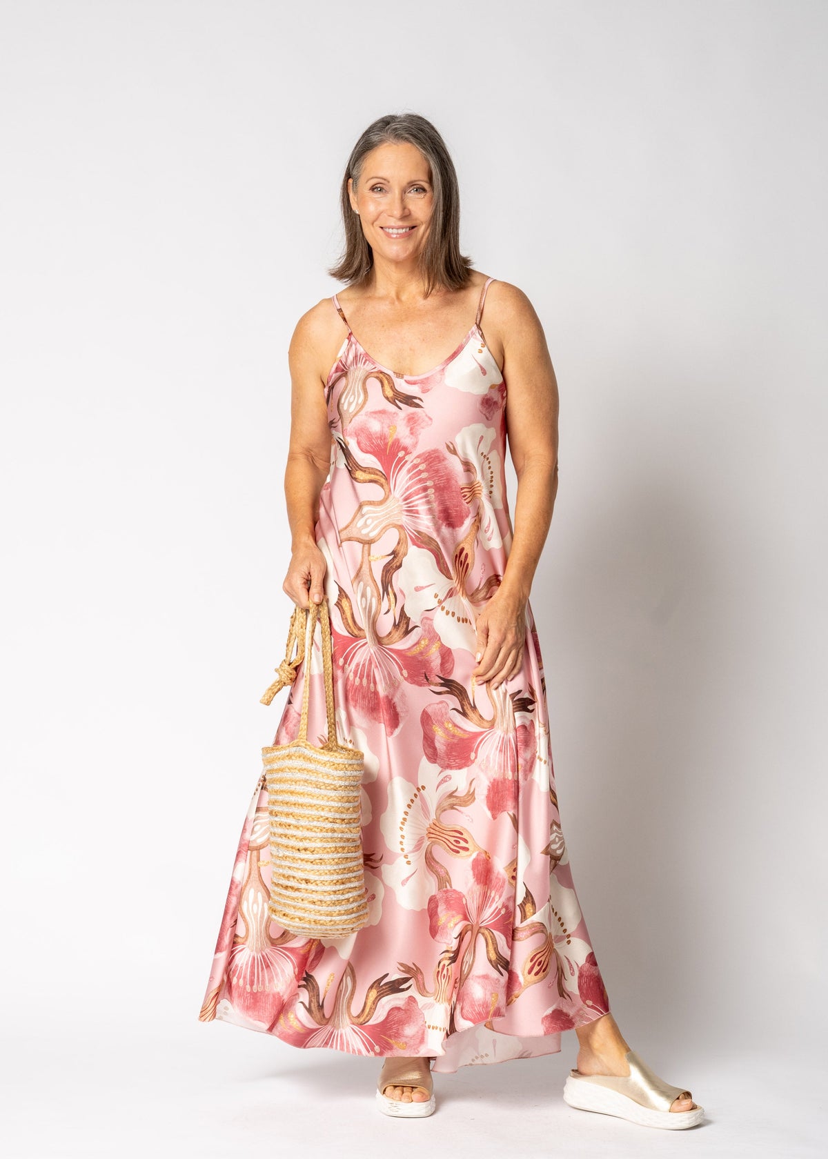 Arietta Dress in Blush