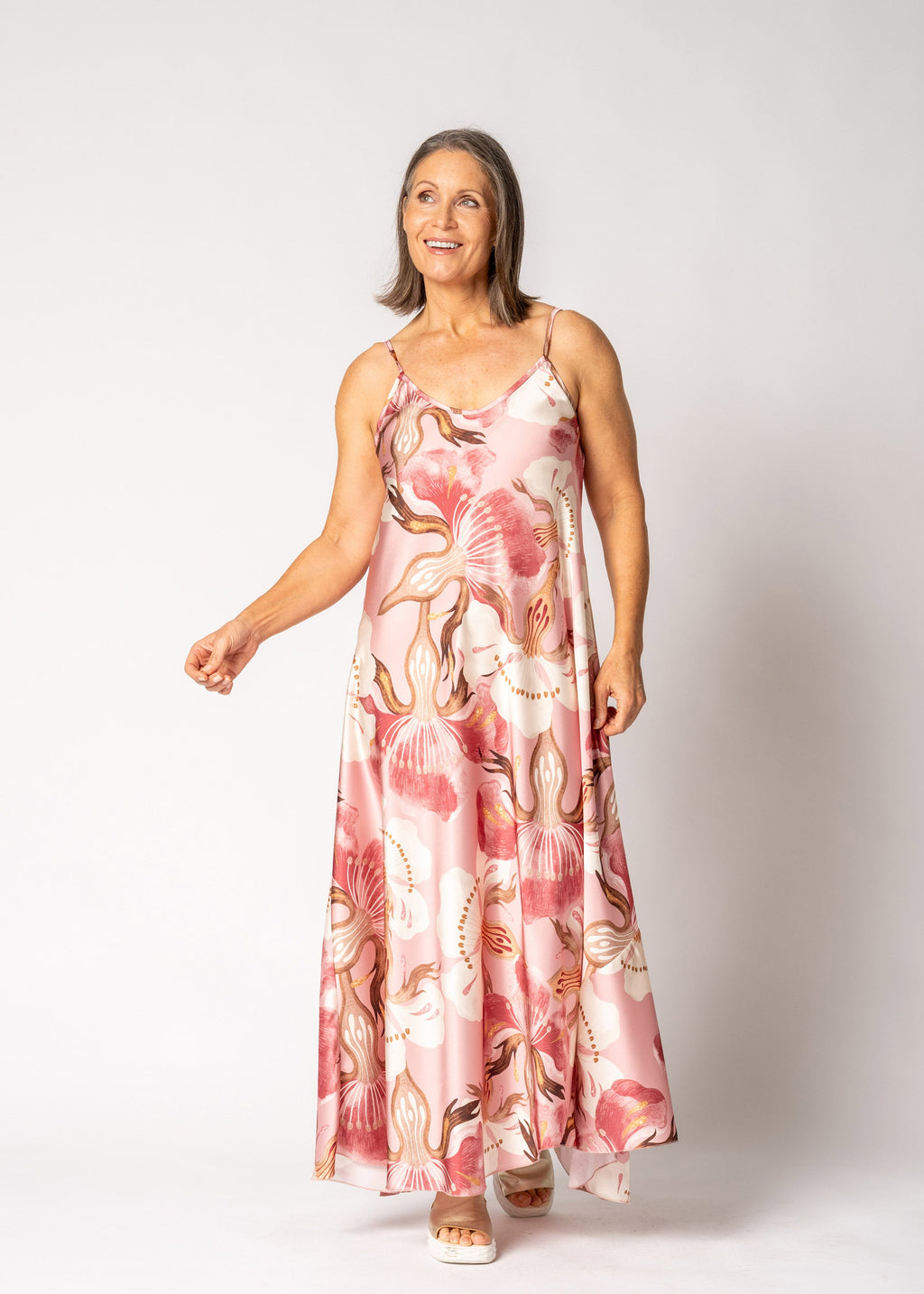 Arietta Dress in Blush