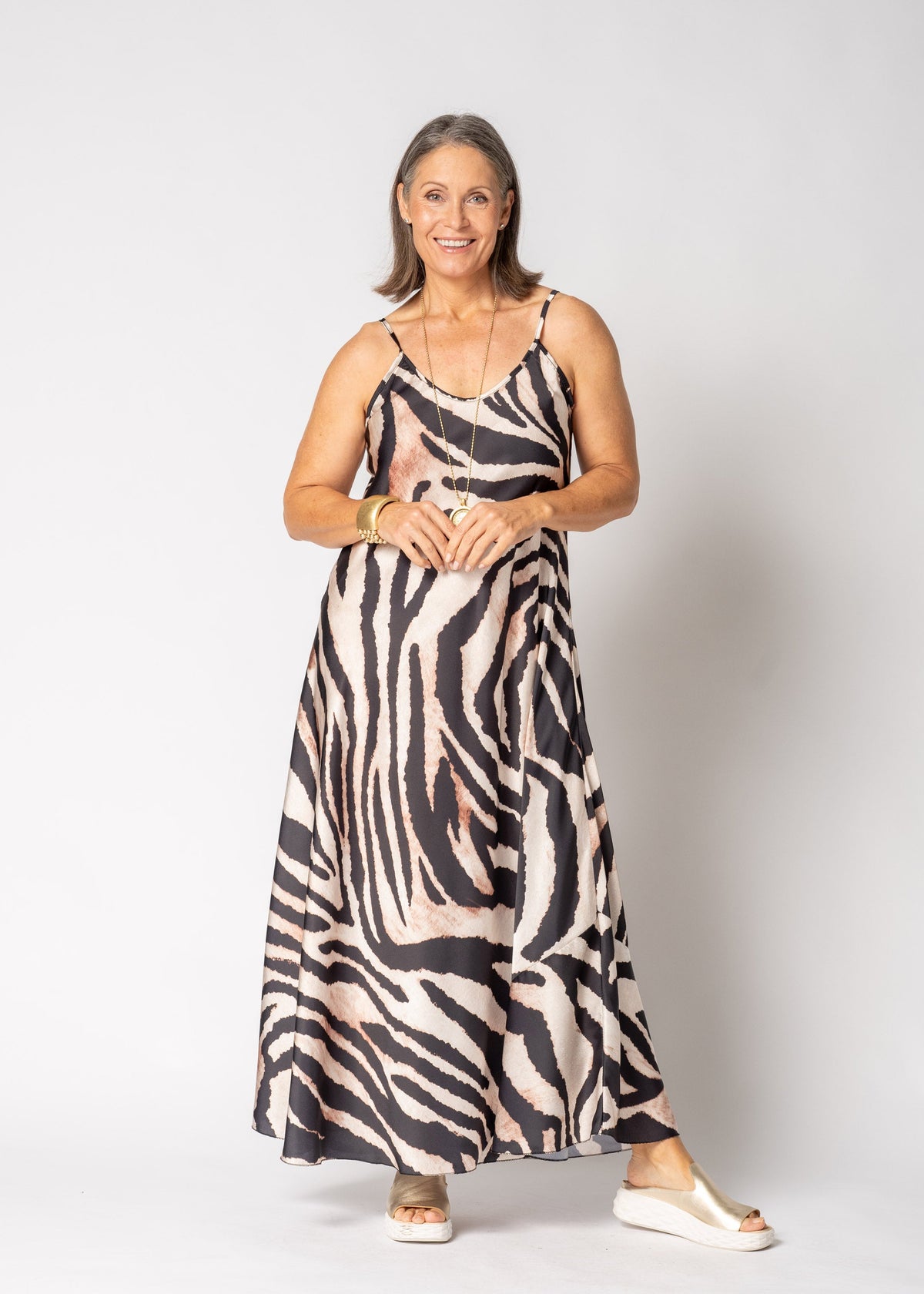 Arietta Dress in Onyx