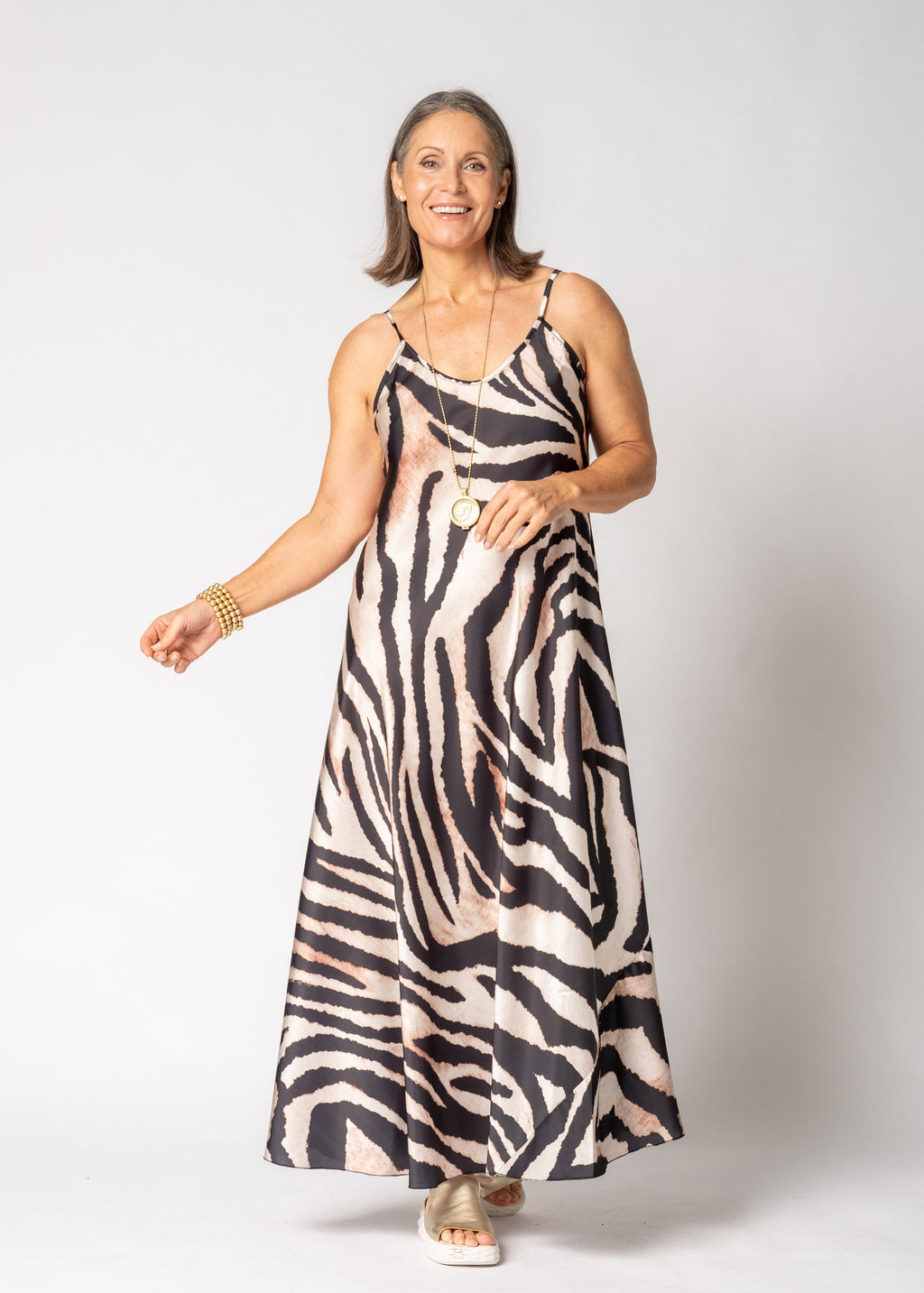 Arietta Dress in Onyx
