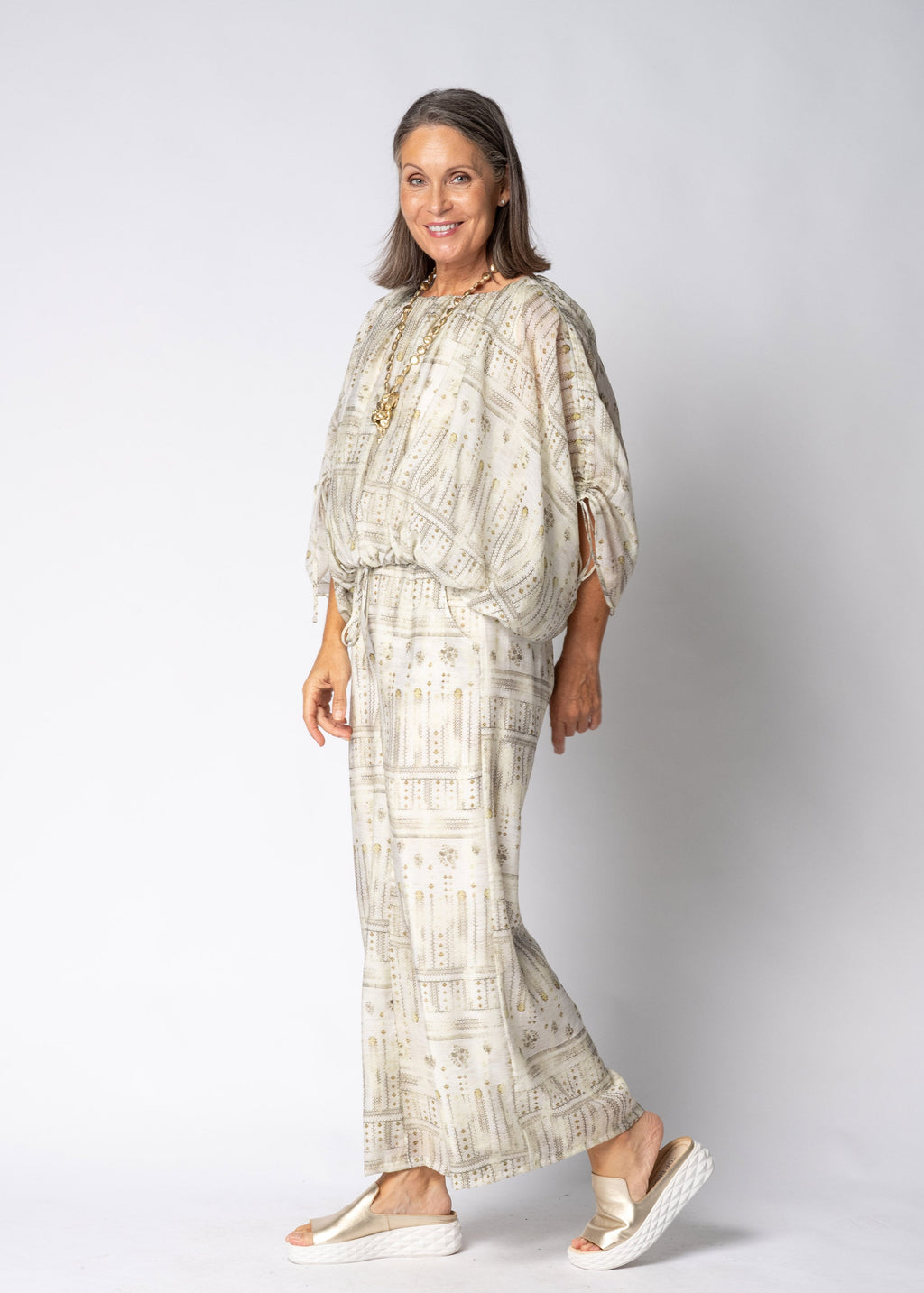 Sapphira Pant in Khaki