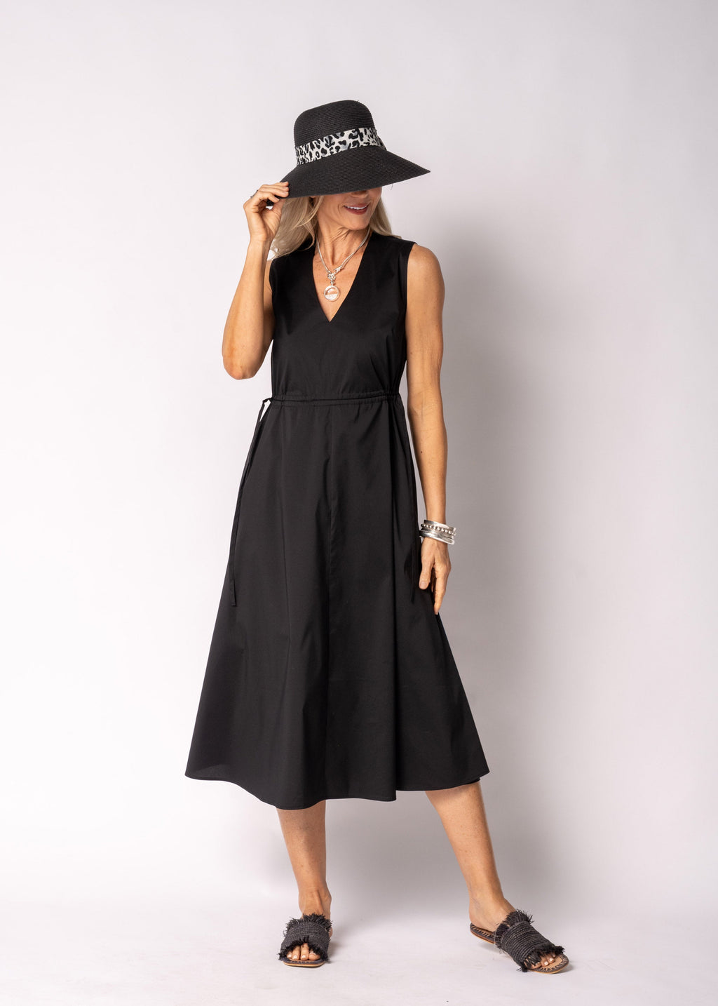 Jillda Dress in Onyx