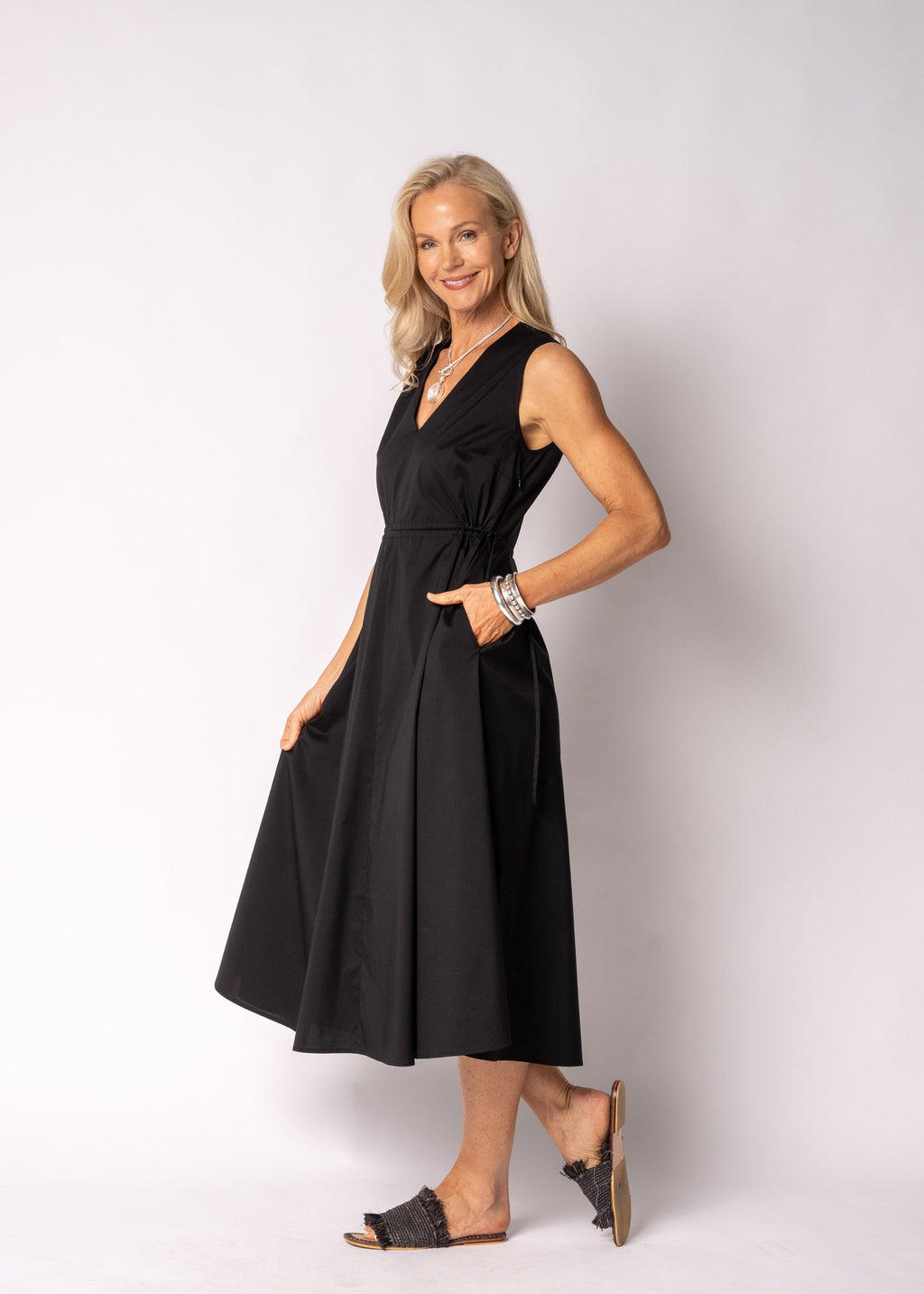 Jillda Dress in Onyx