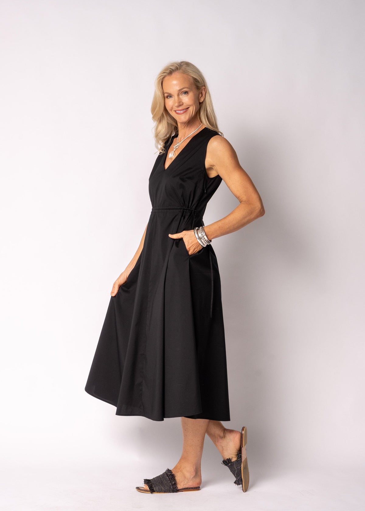 Jillda Dress in Onyx