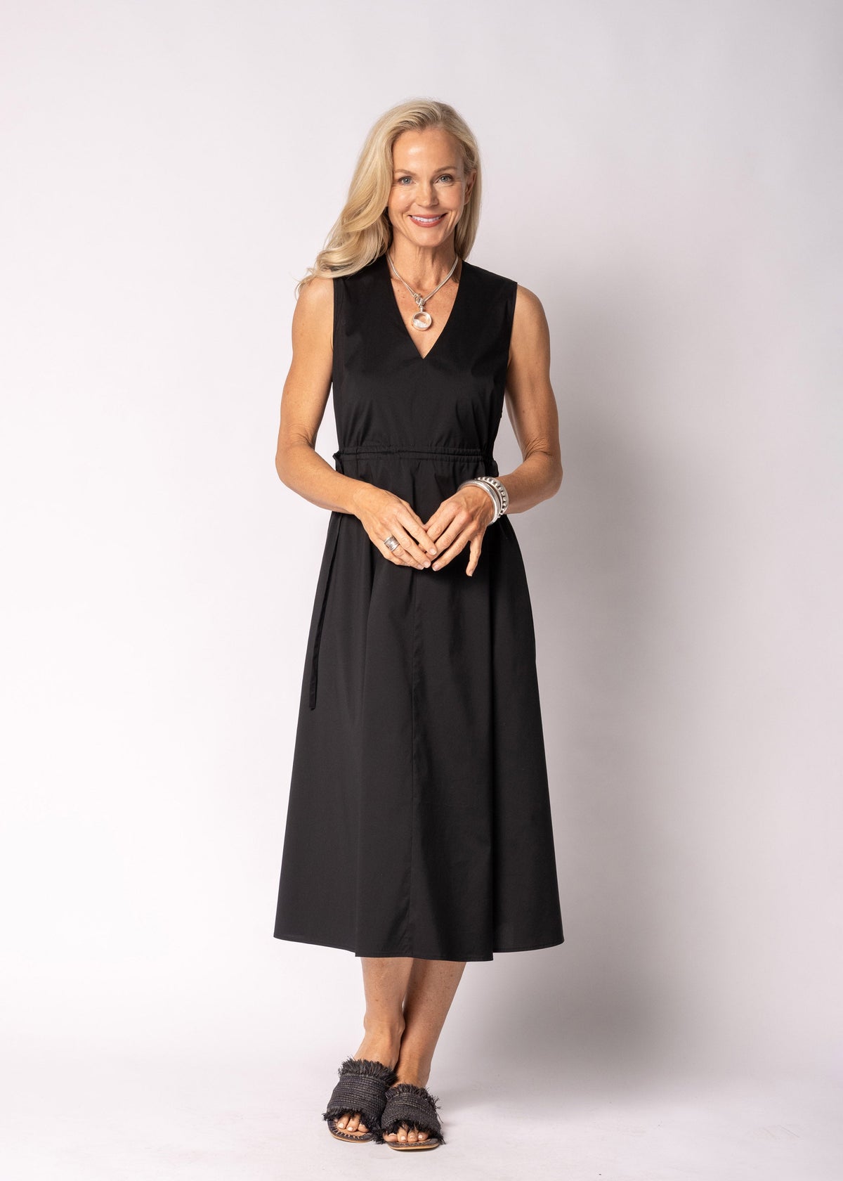 Jillda Dress in Onyx