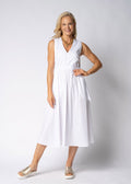 Jillda Dress in White
